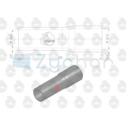 Przewód gumowy zbrojony płótnem 951314 C-360Zetor