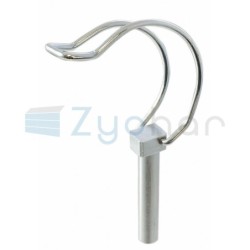 Zawleczka rurowa kabłąkowa12x65 mm