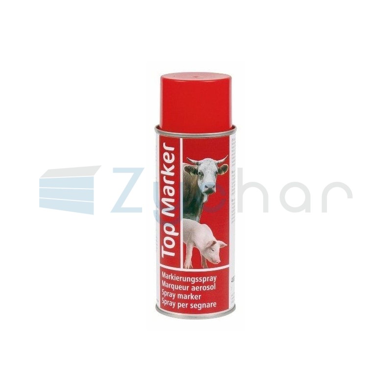 Spray do znakowania, TopMarker 200 ml, czerwony