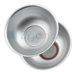 Cedzidło aluminiowe O 125, małe, kpl