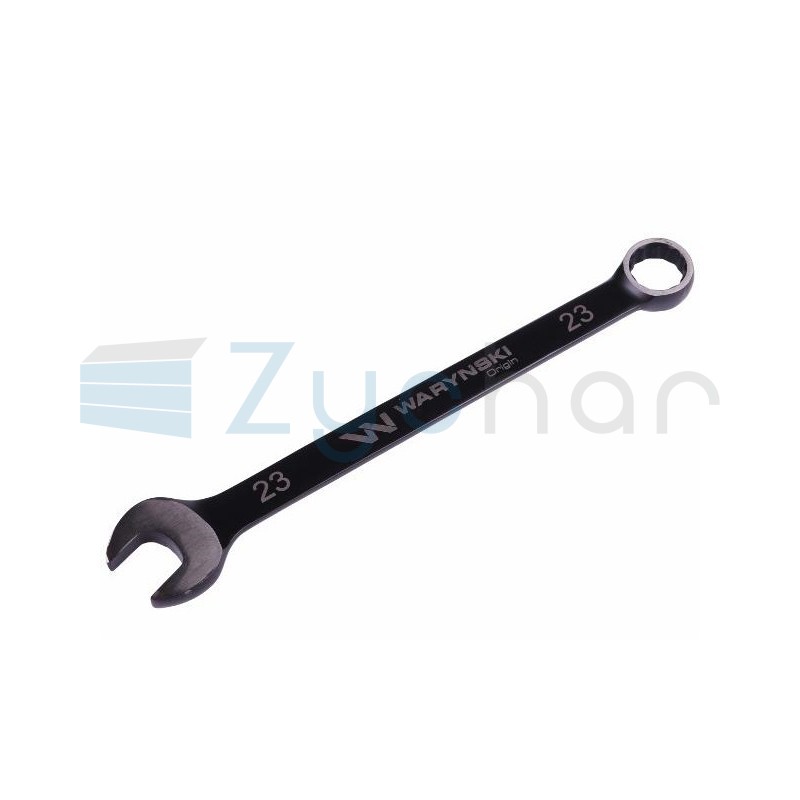 Klucz płasko-oczkowy 23 mm. CrV standard ASME B107