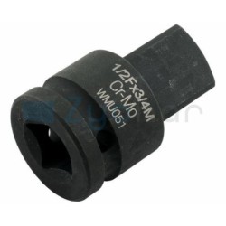 Adapter do nasadek udarowych 12 (F) x 34 (M). Cr