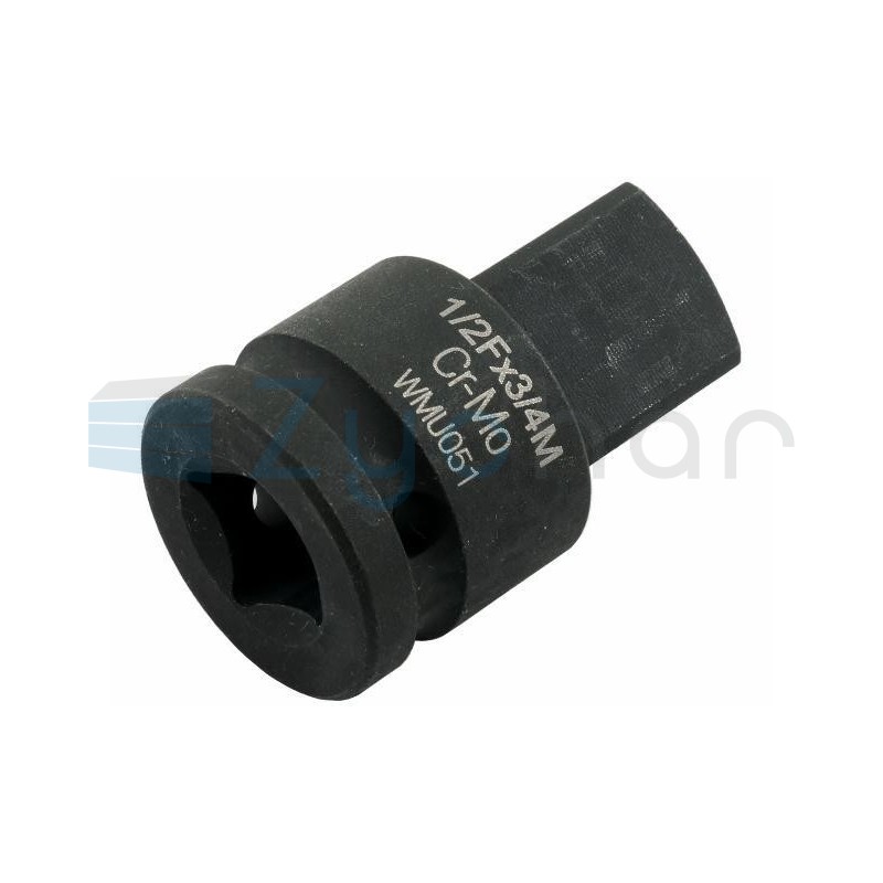 Adapter do nasadek udarowych 12 (F) x 34 (M). Cr