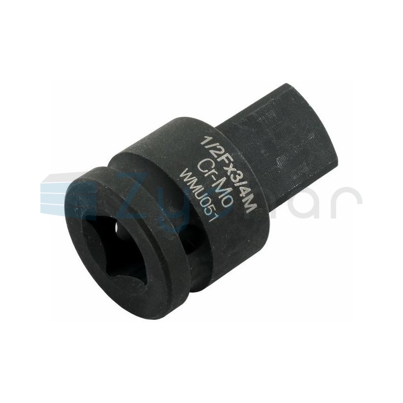 Adapter do nasadek udarowych 12 (F) x 34 (M). Cr