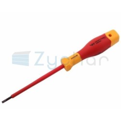 Wkrętak płaski. izolowany 3 x 100 mm. VDE. stal S2