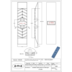 Dłuto grządzieli Ripper 355x80x27,5mm-347923479
