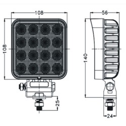 copy of Panel roboczy 40 LED 120W