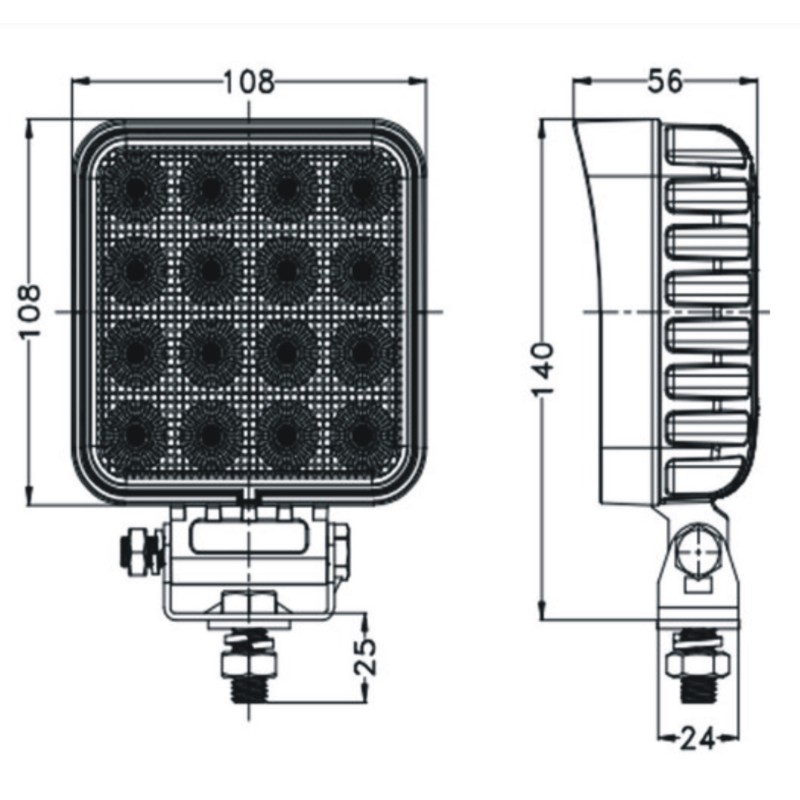 copy of Panel roboczy 40 LED 120W