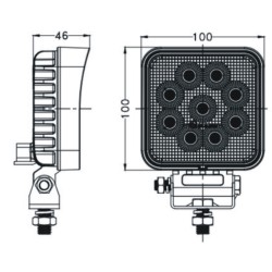 copy of Panel roboczy 40 LED 120W
