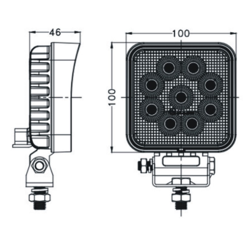 copy of Panel roboczy 40 LED 120W