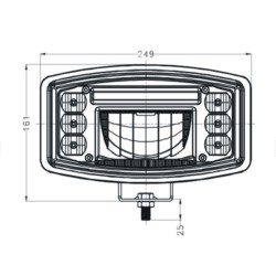 copy of Panel roboczy 40 LED 120W