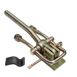 Side clip for trailers D35 D732 D47 D50 - RIGHT + MOUNTING (hook, tongue)