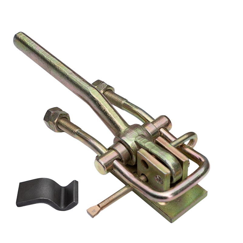 Side clip for trailers D35 D732 D47 D50 - RIGHT + MOUNTING (hook, tongue)