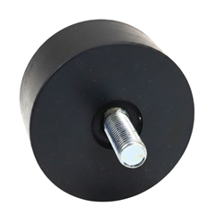 Odbój łącznik gumowo - metalowy 60x35 dwie śruby M10 uniwersalny-347933959