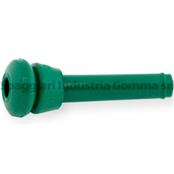 Silikonowa guma strzykowa 7029.2725.010, zielona, 4szt., Spaggiari-347549139
