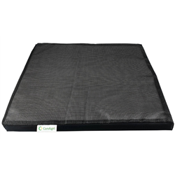 Mata do dezynfekcji, 45 x 45 x 3 cm, czarna, Canagri-347541252