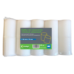 Gąbka do czyszczenia instalacji udojowych, 60 x 70 mm, 10 szt., Canagri-347754387