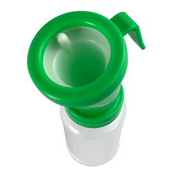 Kubek do dezynfekcji strzyków, bezpowrotny, zielony, 300 ml-347755089