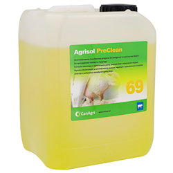 Płyn do mycia wymion Agrisol PreClean 69, 5 kg, Canagri-347540705