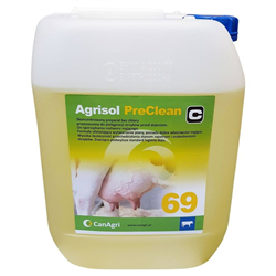 Płyn do mycia wymion Agrisol PreClean 69, 10 kg, Canagri-347754435
