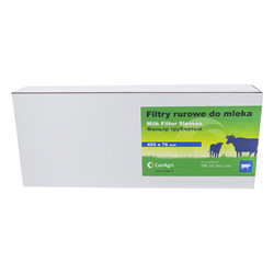 Filtr rurowy do mleka, 455 x 76 mm, 200 szt., Canagri-347754460