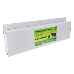 Filtr rurowy do mleka, 620 x 76 mm, 150 szt., Canagri-347540768