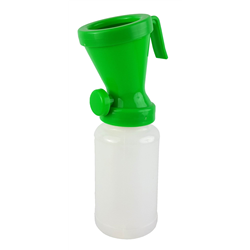 Kubek do dezynfekcji strzyków, pianowy, zielony, typ DeLaval, 300 ml-347754117
