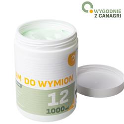 Balsam do wymion z olejkiem z mięty pieprzowej ”12”, 1000 ml, Canagri-347756250