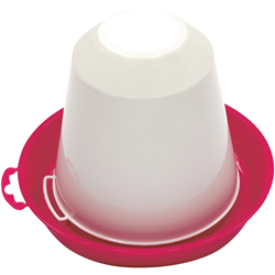 Poidło dla drobiu, 1,5 l, różowo-białe, Novital-347551619