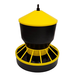 Karmidło zasypowe, automatyczne, 6 kg, czarno - żółte-347753068