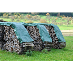 Plandeka 3x5 m, 180 g, zielona, PE, Canagri-347540528