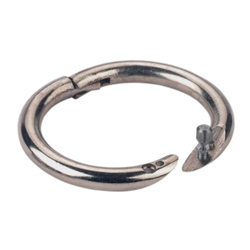 Kółko nosowe dla byków Classic, śr. 54 mm, niklowane, Kerbl-347548577