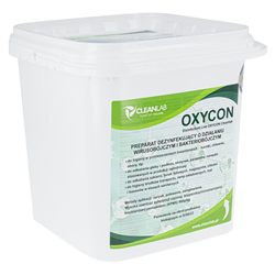 Preparat dezynfekujący o działaniu wirusobójczym i bakteriobójczym OXYCON, 5 kg-347546719