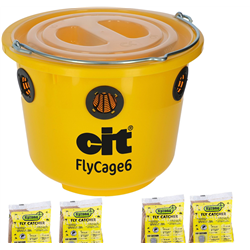 Pułapka na muchy FlyCage6, z atraktantem 200 g, Cit-347760491