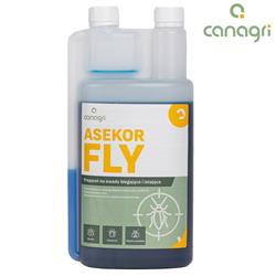Preparat na owady latające i biegające ASEKOR FLY, niebieski, 600 ml, Canagri-347756475