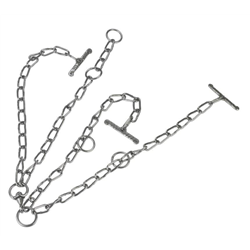 Łańcuch dla bydła, 2 części przedłużone, 70 cm x 7 mm, Kerbl-347763623
