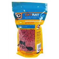 Trutka na myszy i szczury, granulat 1 kg, bromadiolon, Extrat.-347754563