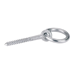 Kółko mocujące 10 mm z wkrętem 80 mm, Kerbl-347549799