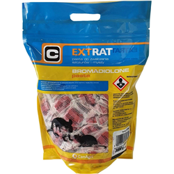 Trutka na myszy i szczury, pasta 3 kg, bromadiolon, Extrat.-347541105