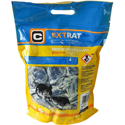 Trutka na myszy i szczury, pasta 3 kg, brodifakum, Extrat.-347541107