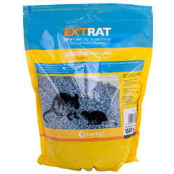 Trutka na myszy i szczury, granulat 1,5 kg, brodifakum, Extrat.-347758866