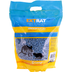 Trutka na myszy i szczury, granulat 3 kg, brodifakum, Extrat.-347758863