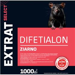 Trutka na myszy i szczury, ziarno, 1 kg, difetialon, Extrat-347929402