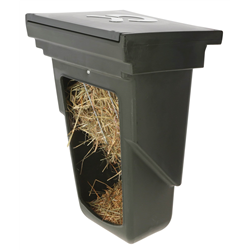 Pojemnik na siano, z pokrywką, oliwka, 11,5 l-347911245