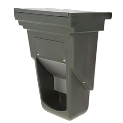 Pojemnik na paszę treściwą, z pokrywką, oliwka, 13 l, Kerbl-347552183