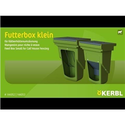 Pojemnik na paszę treściwą, z pokrywką, oliwka, 13 l, Kerbl-347751163