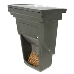 Pojemnik na paszę treściwą, z pokrywką, oliwka, 13 l, Kerbl-347765904