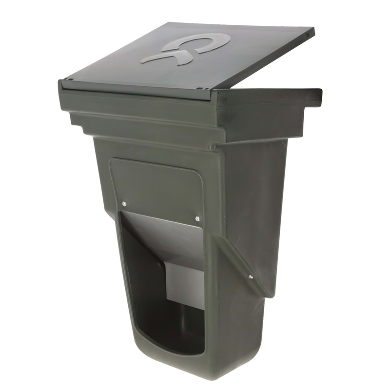 Pojemnik na paszę treściwą, z pokrywką, oliwka, 13 l, Kerbl-347765905