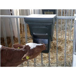 Pojemnik na paszę treściwą, z pokrywką, oliwka, 13 l, Kerbl-347765902