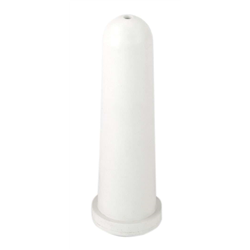 Smoczek gumowy do poideł automatycznych, 100 mm, biały, z otworem, Kerbl-347549092